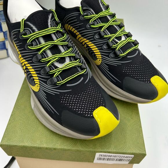 Women's Gucci interlocking G run sneakers size 41 made in Italy - Picture 2 of 10